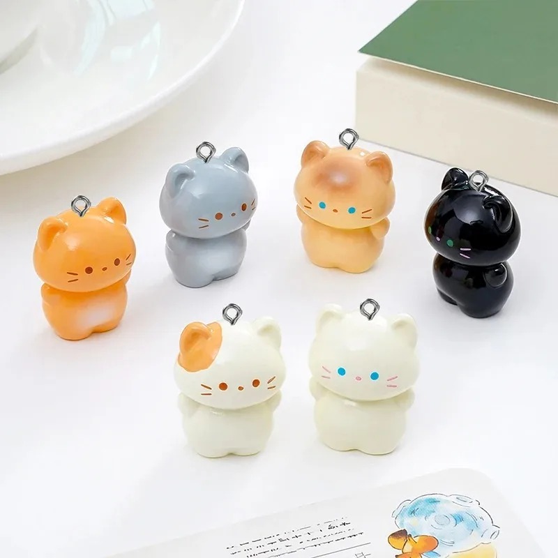 Resin Art Materials Wholesale - 10 Pack Sweet 3D Standing Kitten