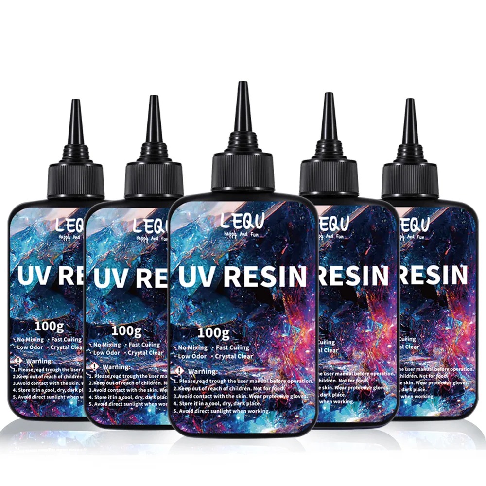 Uv Resin Clear Hard - 100g UV resin transparent hard upgraded