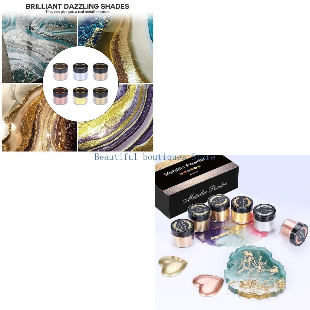 Resin Art Equipment - U4LF 4 Colours Soap Dye Glitter