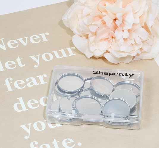 20 Pieces Stainless Steel Roun - Resin Art Materials Wholesale recension och pris