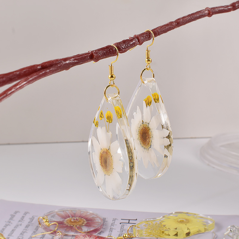 Geometric Earring Pendant Sili - Uv Resin Clear Hard recension och pris