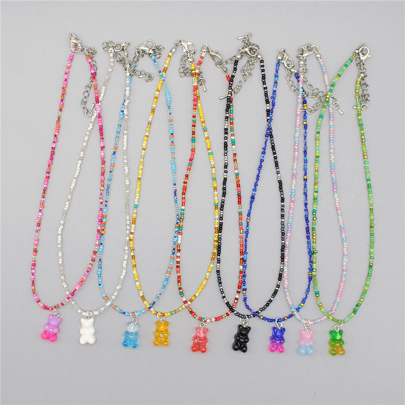 New Bohemia Korean Lover Color - Resin Art Necklace recension och pris