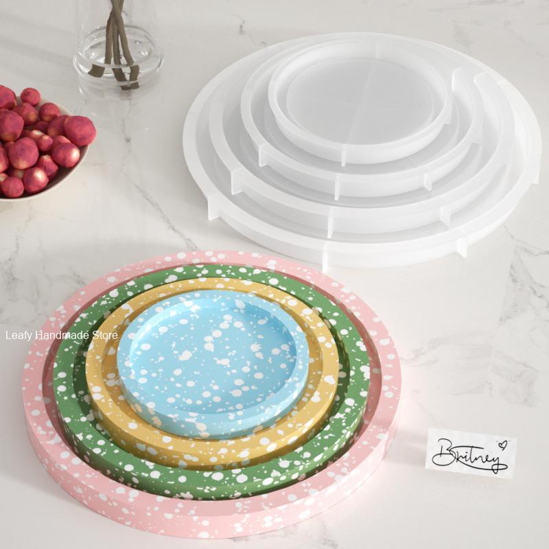 Circular Tray Silicone Molds f - Coaster Mold Square recension och pris