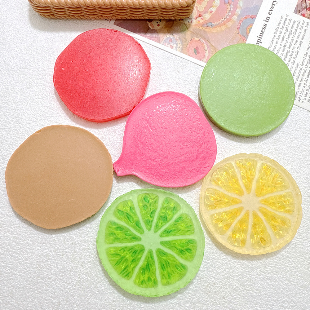 6/60pcs Kawaii Fruit Miniature - Resin Art Equipment recension och pris