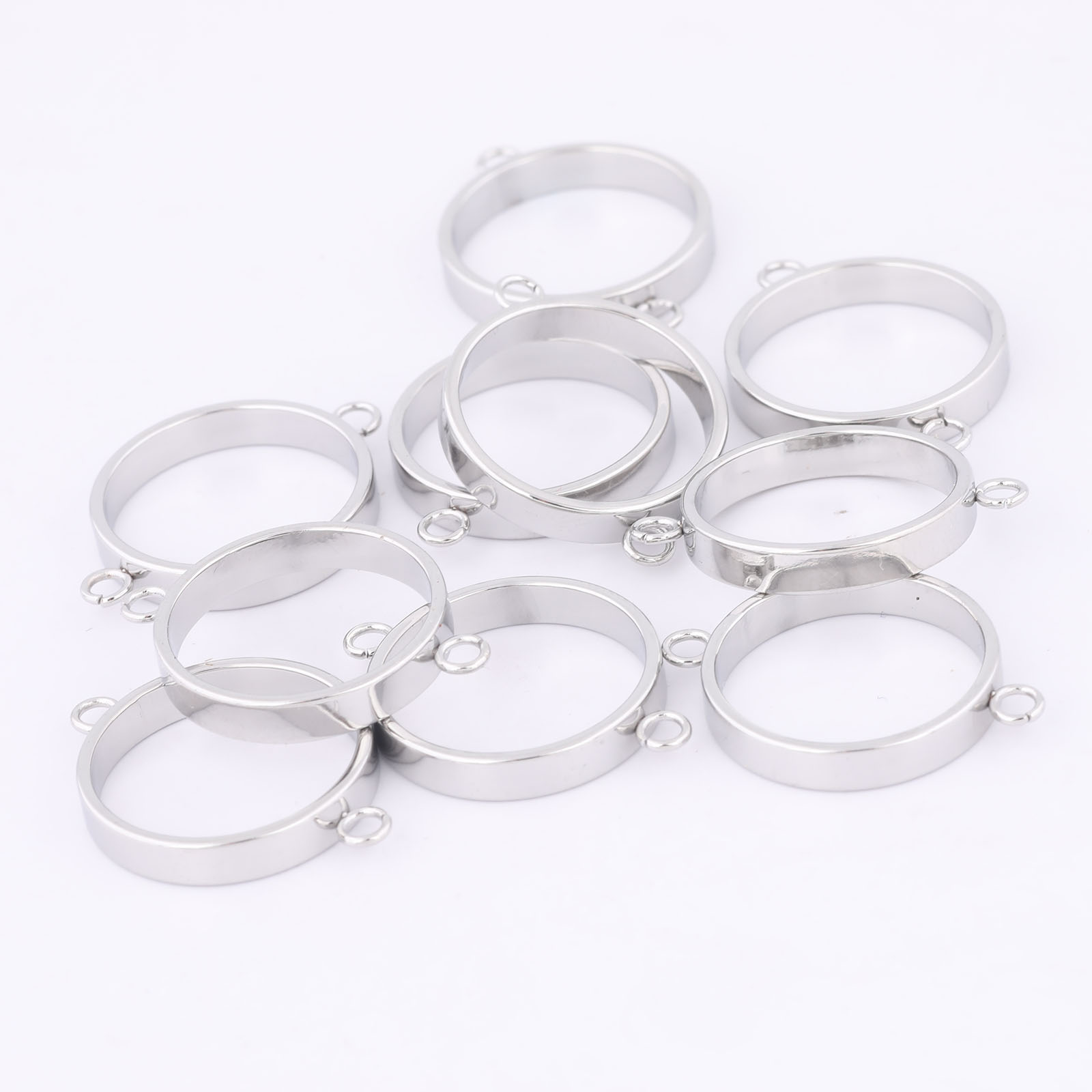 10pcs Stainless Steel 14mm Ope - Resin Art Materials Wholesale recension och pris
