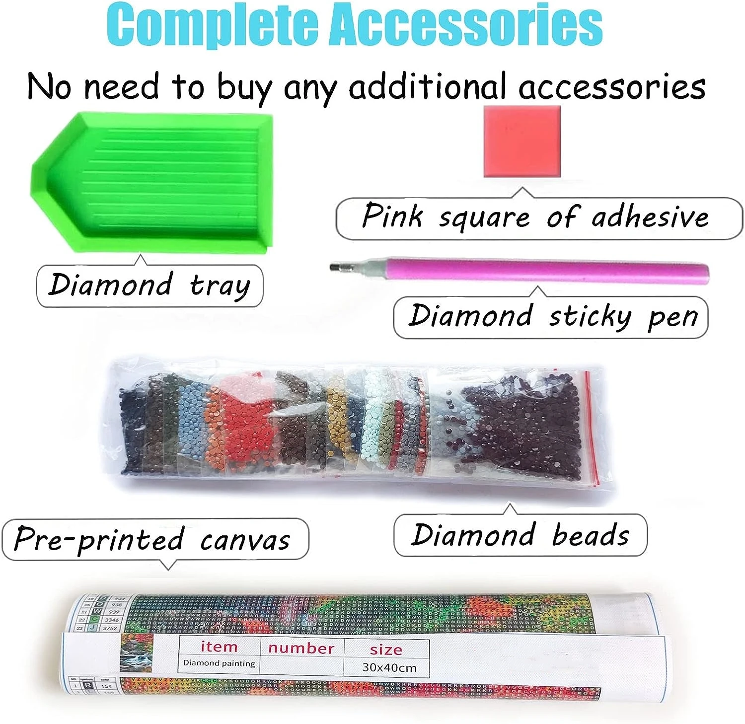 Months Dessert Cup 5D Diamond  - Resin Art Kit For Beginners recension och pris