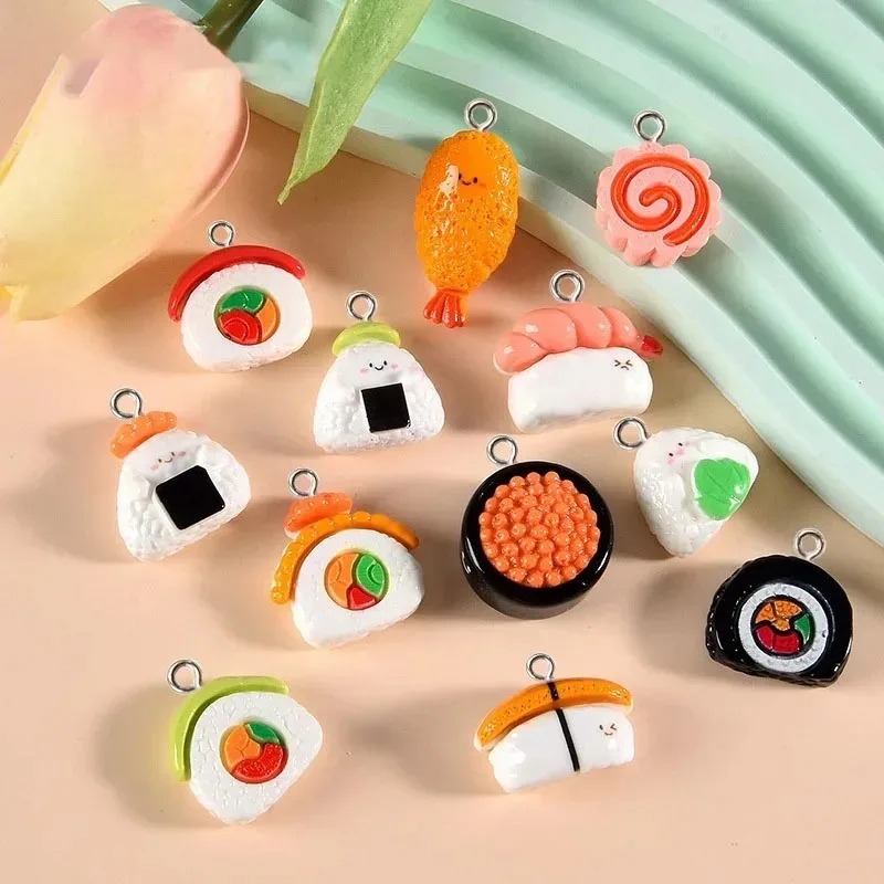 10Pcs Mini Food Resin Charms S - Resin Art Bracelet recension och pris