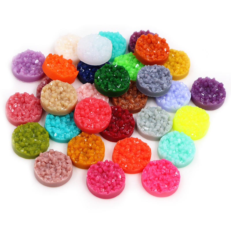 40pcs Resin Druzy Cabochons Do - Resin Art Materials Wholesale recension och pris