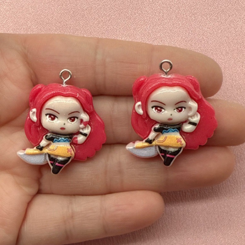 10pcs resin cartoon pendant, D - Resin Art Materials Wholesale recension och pris