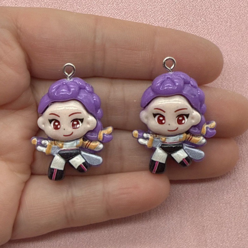 10pcs resin cartoon pendant, D - Resin Art Materials Wholesale recension och pris