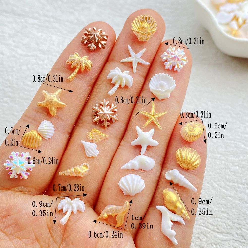 100Pcs Cute Mini AB colored st - Resin Art Design For Wedding recension och pris