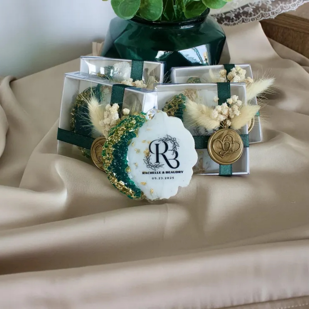 Personalized Wedding Epoxy Mag - Resin Art Design For Wedding recension och pris