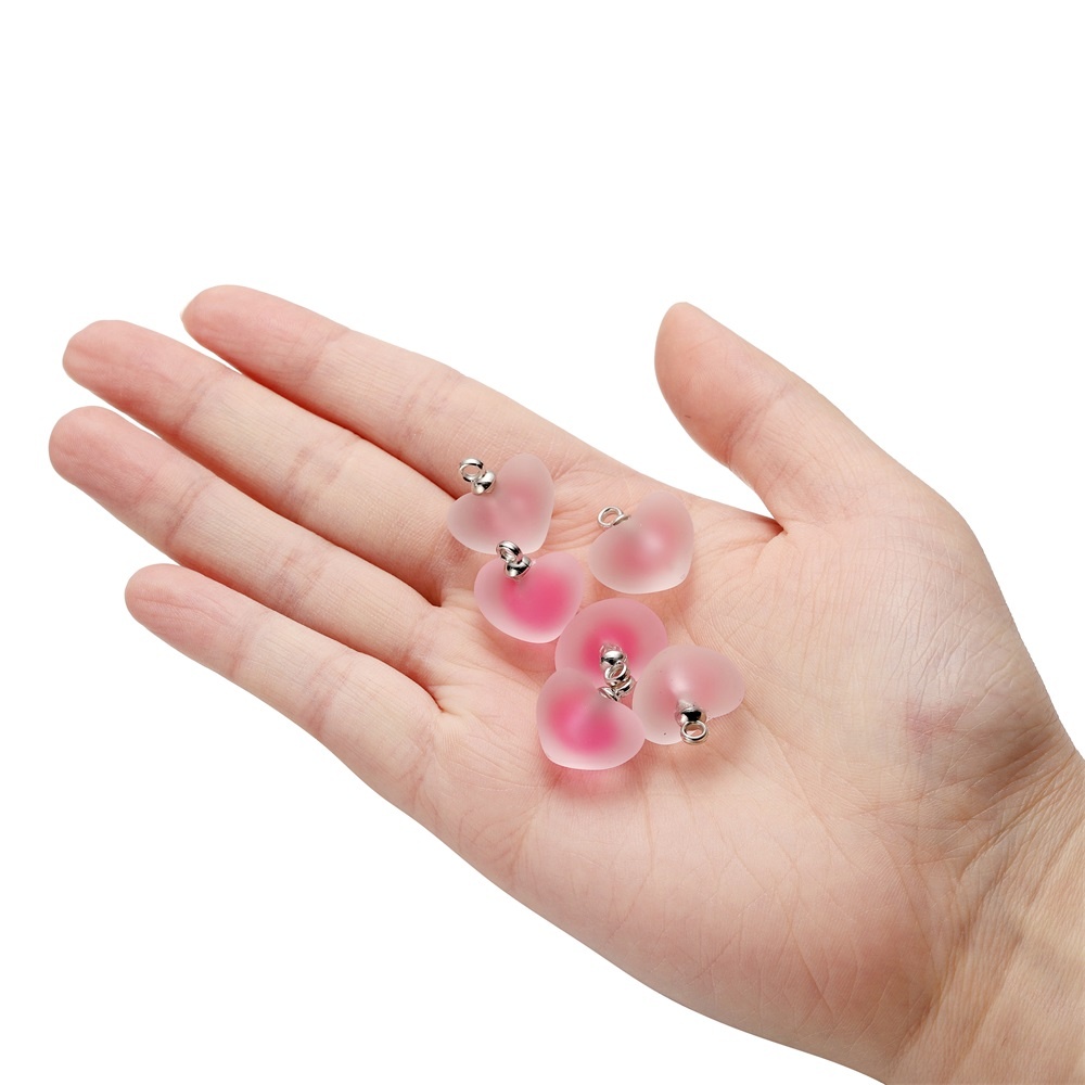 10pcs/lot Resin Frosted Multic - Resin Art Necklace recension och pris