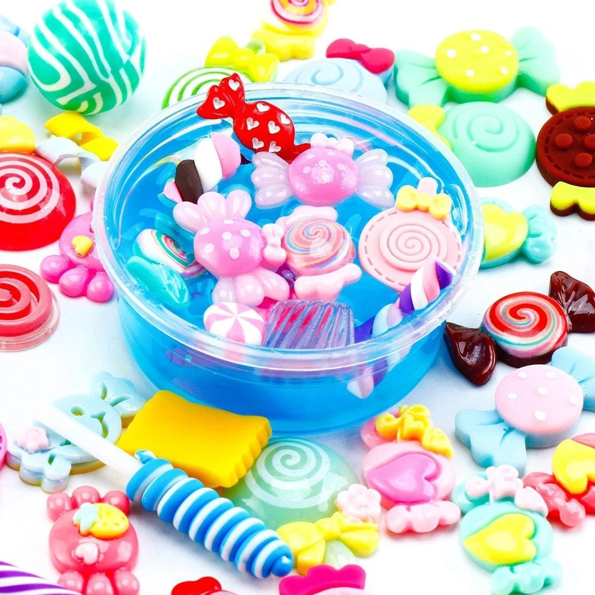 30pcs Random Candy Slime Charm - Resin Art Diy Kit recension och pris