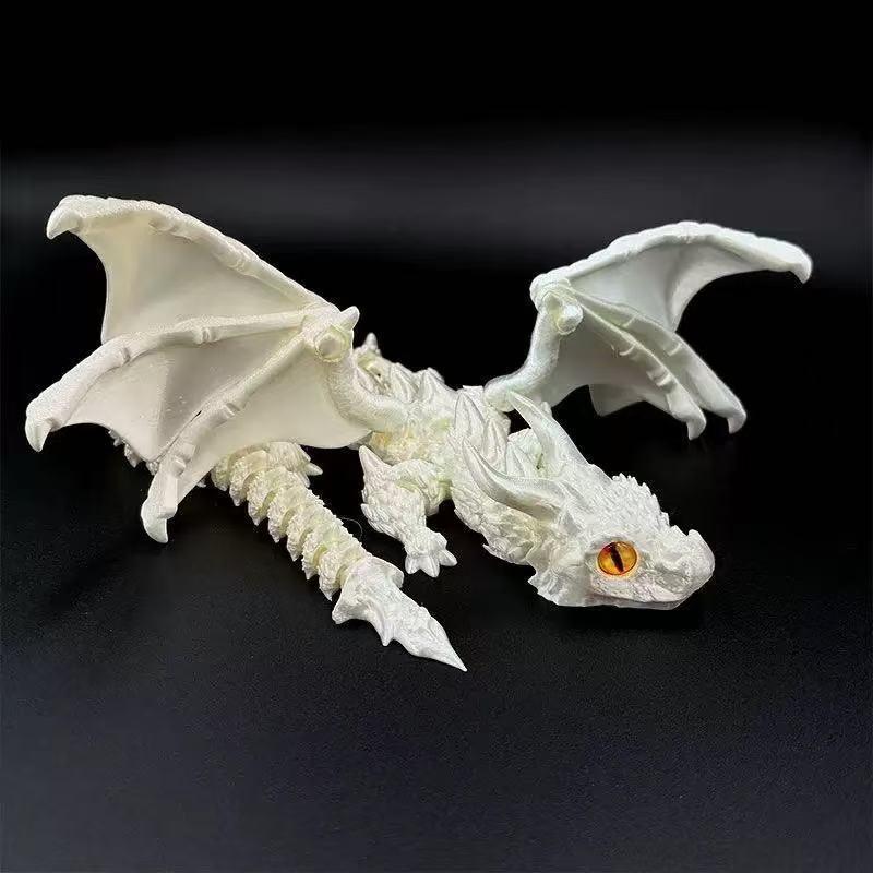 1pc 3d Printed Winged Carriage - Resin Art Table Top recension och pris