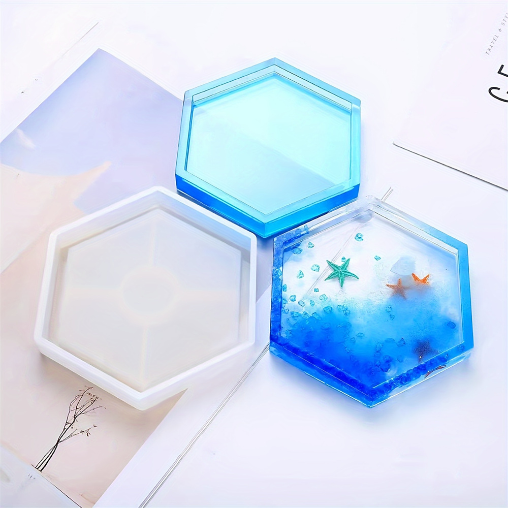 4pcs/Set Storage Tray Coaster  - Coaster Mold Square recension och pris