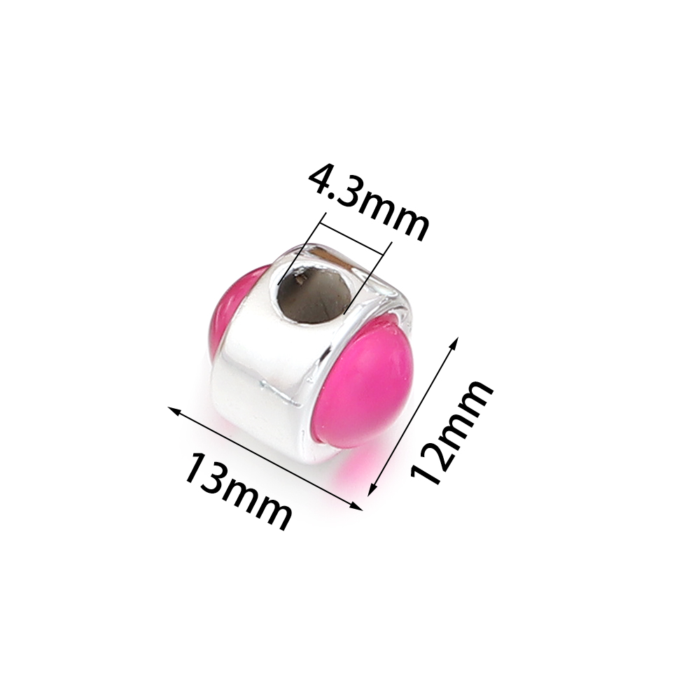 10Pcs/lot Imitation Gem Resin  - Resin Art Bracelet recension och pris