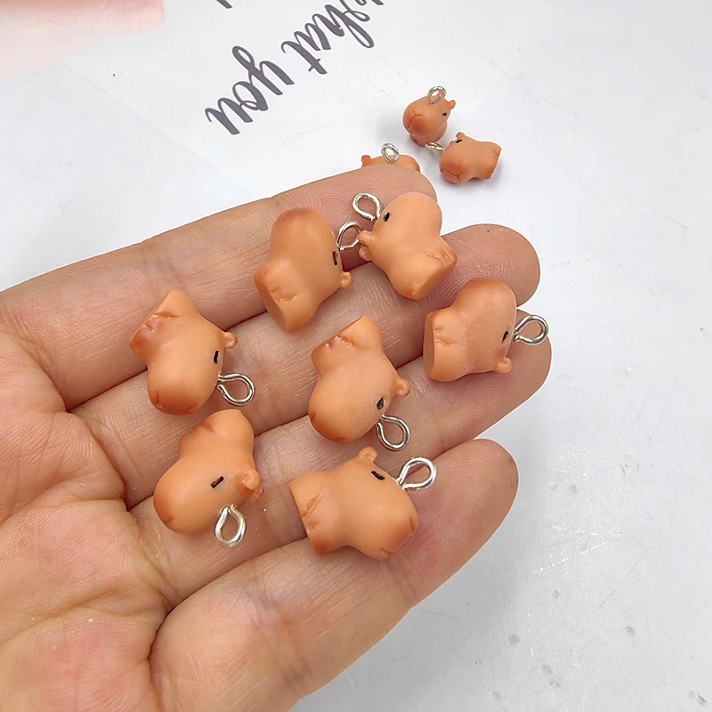 10pcs Cute Small Capybara Char - Resin Art Diy Kit recension och pris