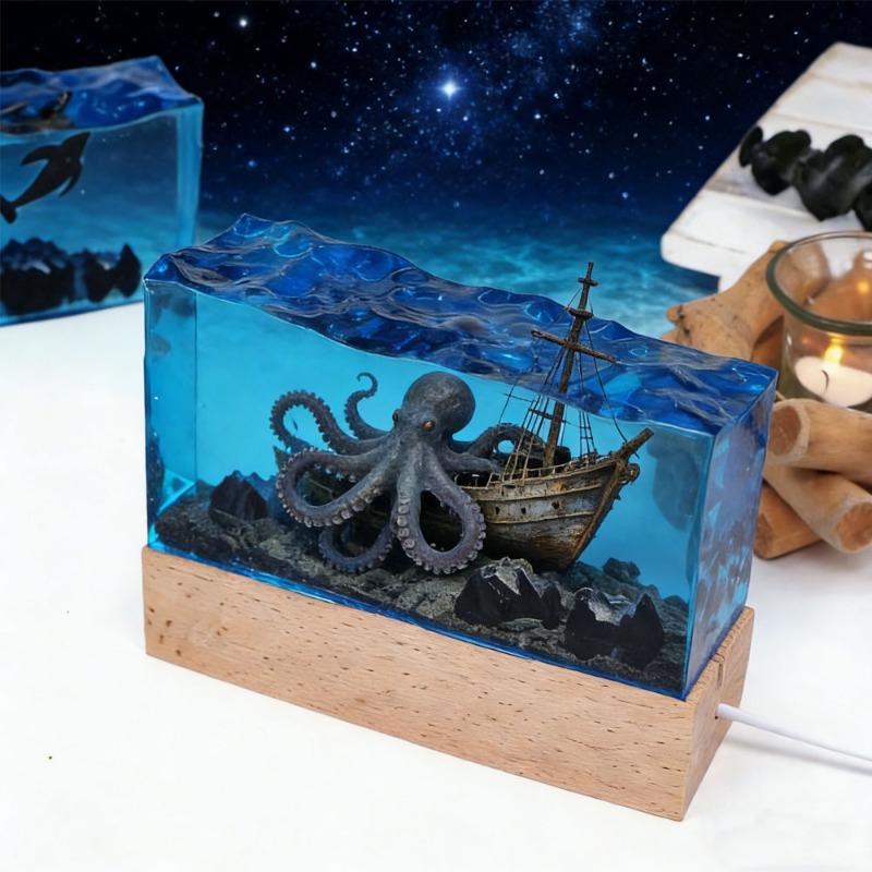 DIY Resin Craft Light Underwat - Resin Art Equipment recension och pris