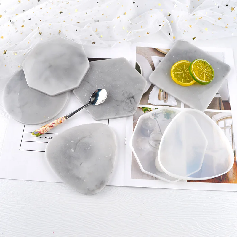 Multi-style Geometric Coaster  - Coaster Mold Square recension och pris