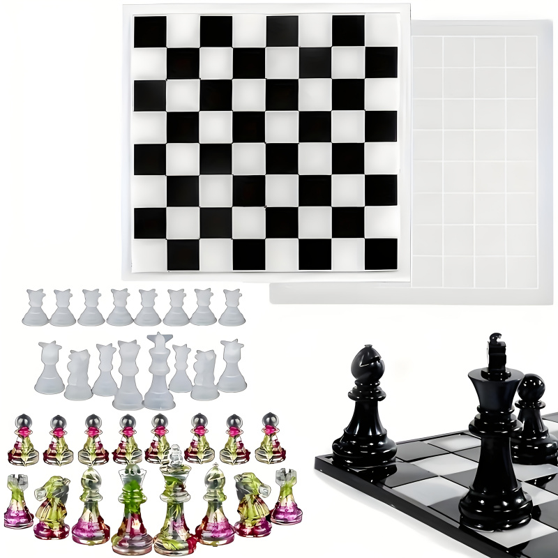 11Chessboard16Resin Silicone M - Resin Art Equipment recension och pris