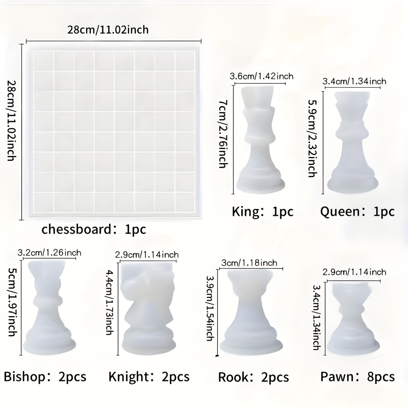 11Chessboard16Resin Silicone M - Resin Art Equipment recension och pris