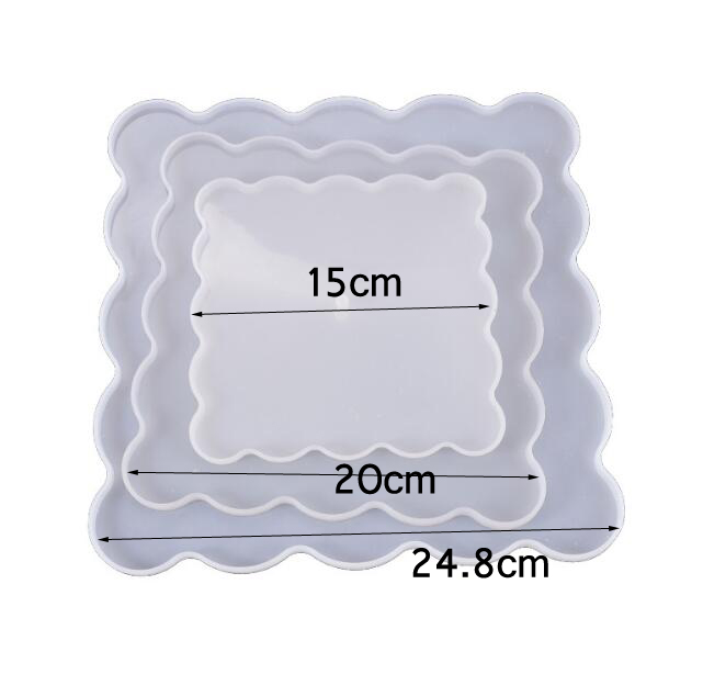 3 Layer Silicone Mold for UV E - Resin Art Equipment recension och pris