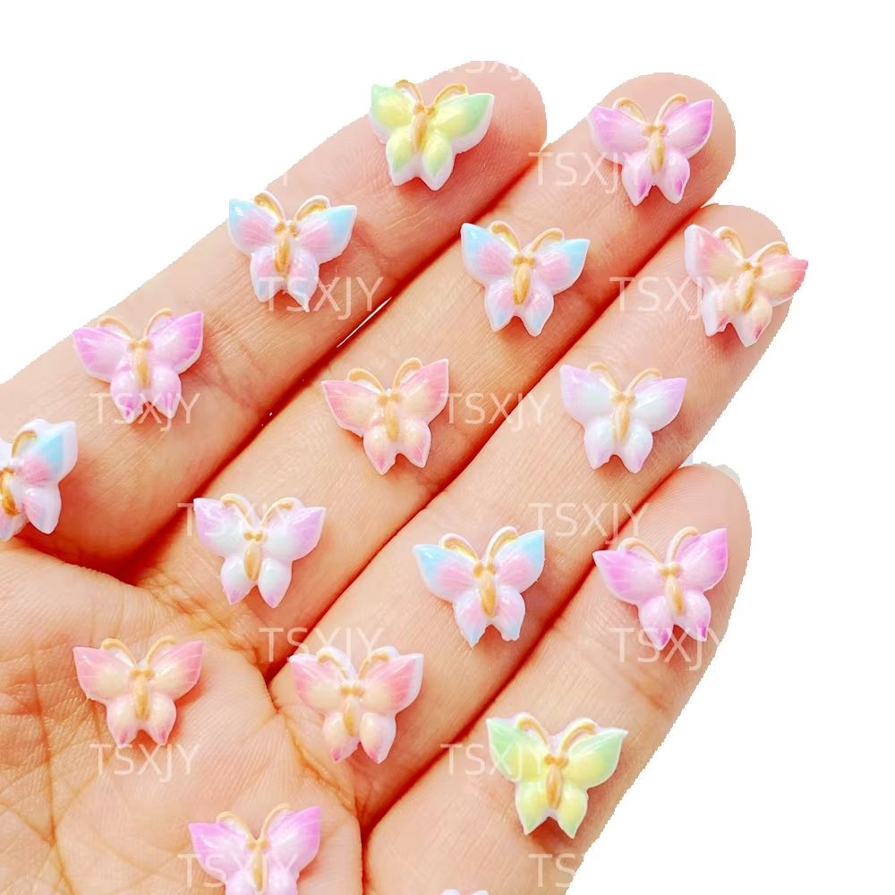 100Pcs Cute Mini Colorful Butt - Resin Art Design For Wedding recension och pris